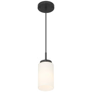 Iris Mini Pendant in Matte Black