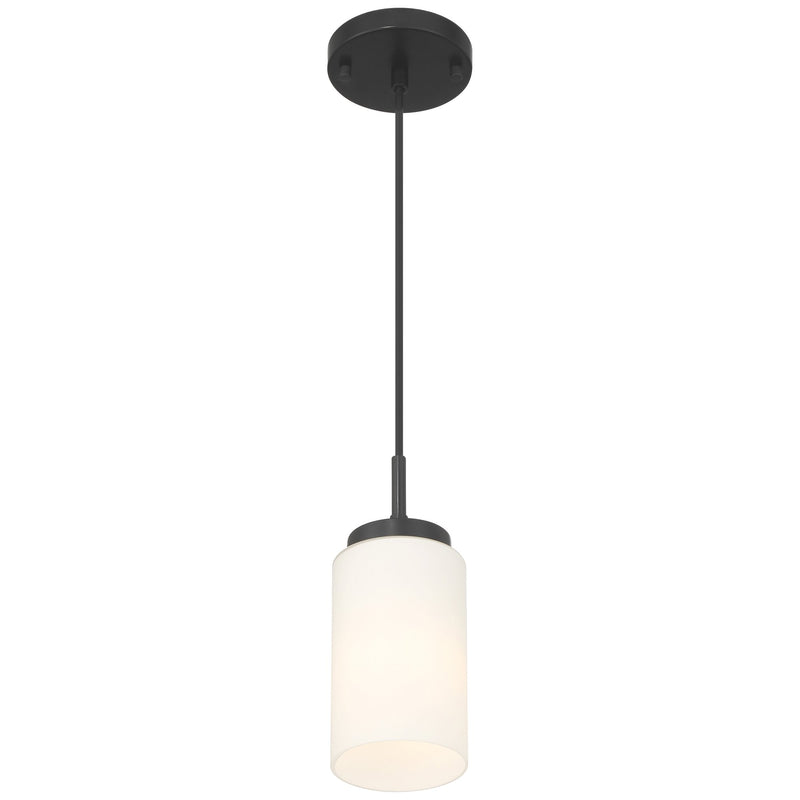 Iris Mini Pendant in Matte Black