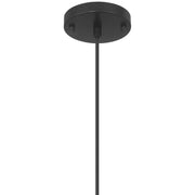 Iris Mini Pendant in Matte Black
