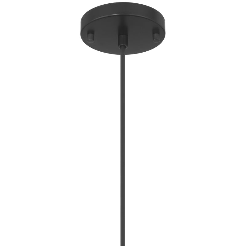 Iris Mini Pendant in Matte Black