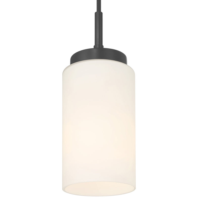 Iris Mini Pendant in Matte Black
