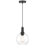 Chantelle Mini Pendant in Matte Black