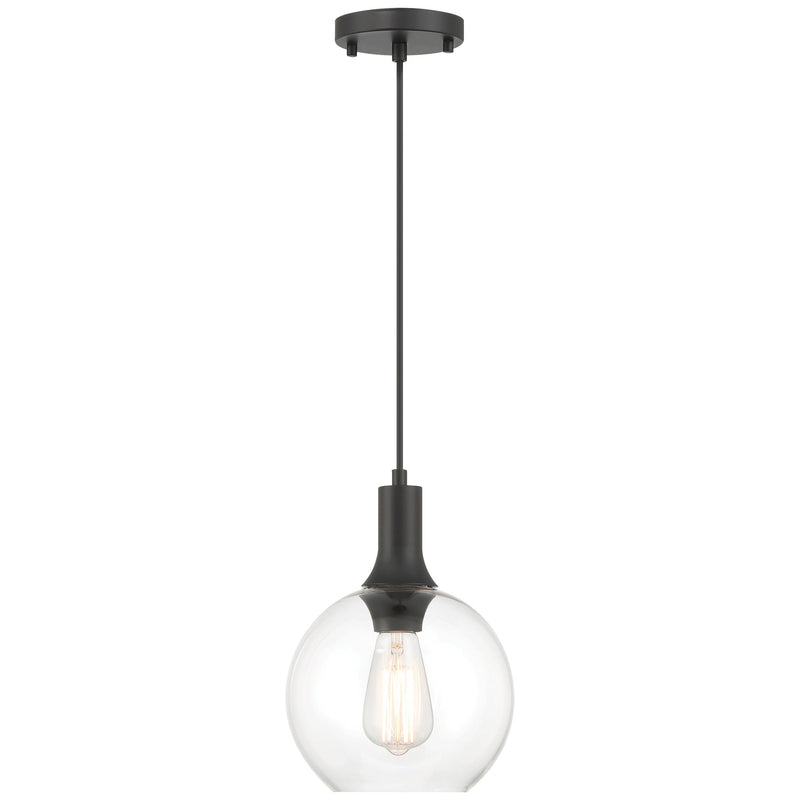 Chantelle Mini Pendant in Matte Black