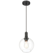 Chantelle Mini Pendant in Matte Black