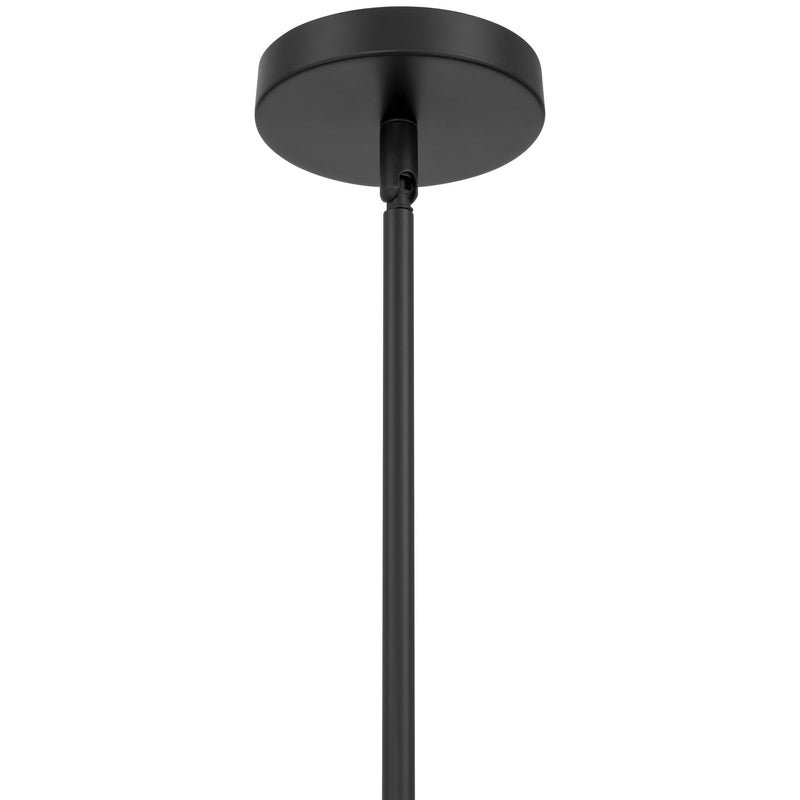 Swirl Pendant in Matte Black