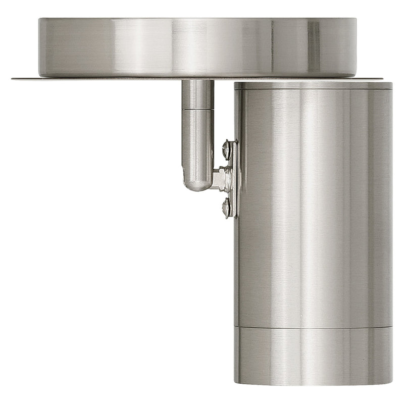 Prado LED Flush Mount in Brushed Steel