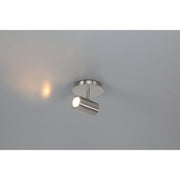Prado LED Flush Mount in Brushed Steel