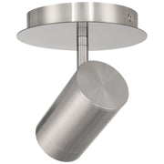 Prado LED Flush Mount in Brushed Steel