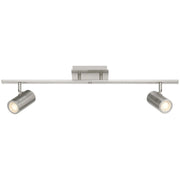 Prado 3-Light LED Track Light in Brushed Steel