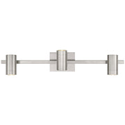 Prado 3-Light LED Track Light in Brushed Steel