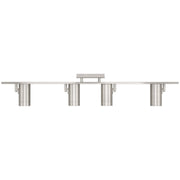 Prado 4-Light LED Track Light in Brushed Steel