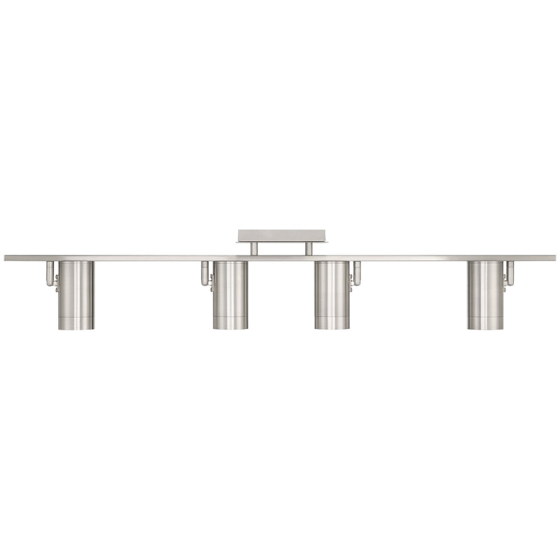 Prado 4-Light LED Track Light in Brushed Steel