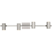 Prado 4-Light LED Track Light in Brushed Steel
