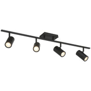 Prado 4-Light LED Track Light in Matte Black