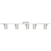 Prado 5-Light LED Track Light in Brushed Steel