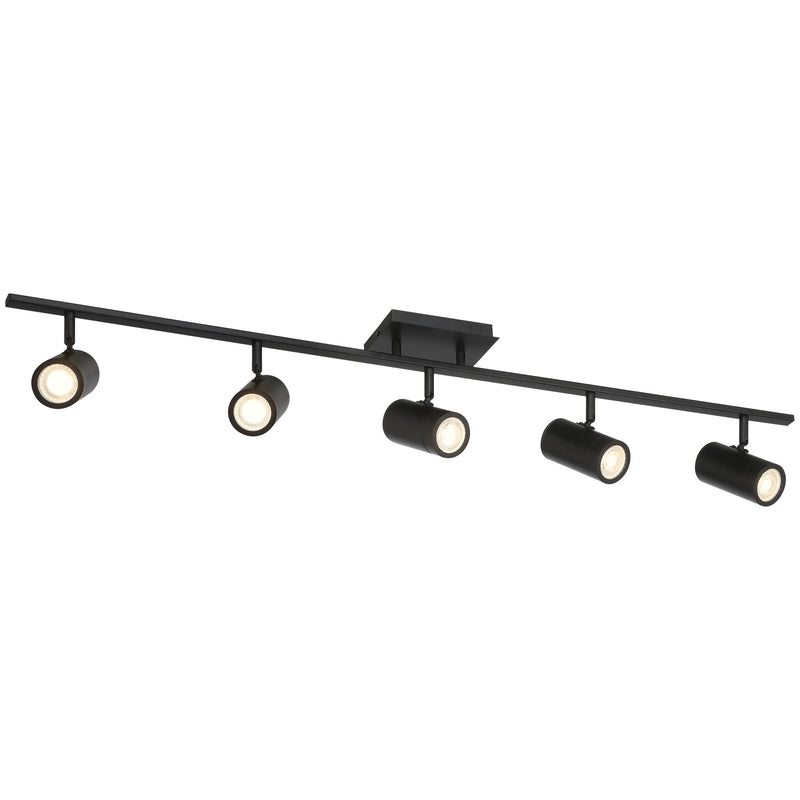 Prado 5-Light LED Track Light in Matte Black