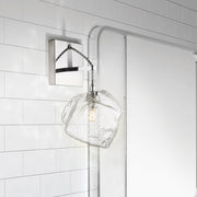 Boulder LED Bath Sconce in Mirrored Stainless Steel