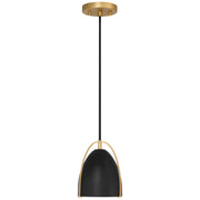 Axel Mini Pendant in Matte Black