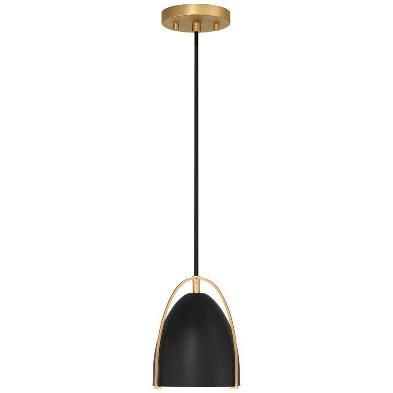 Axel Mini Pendant in Matte Black