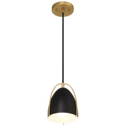 Axel Mini Pendant in Matte Black