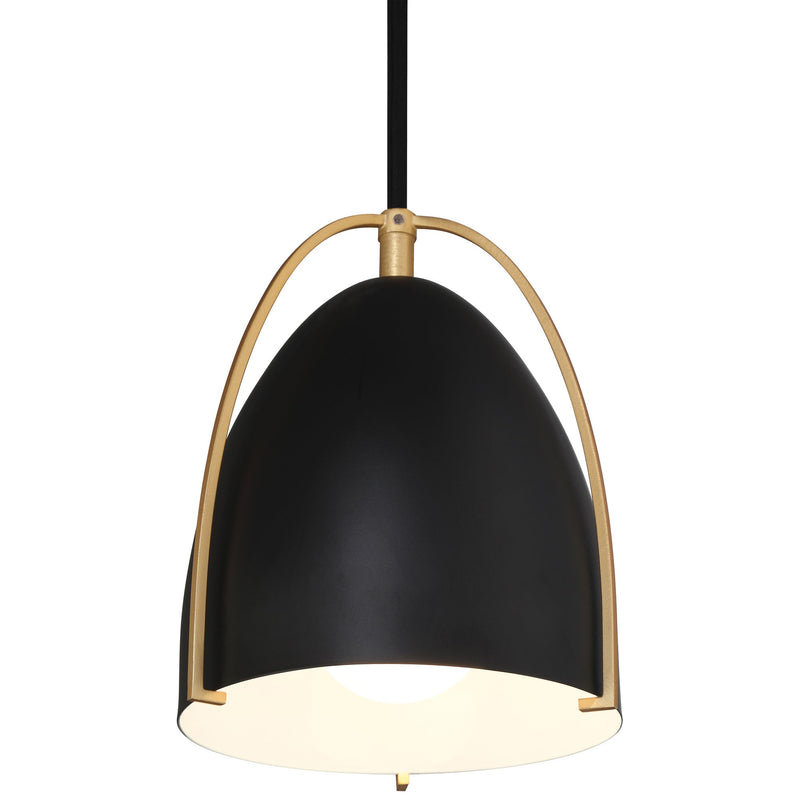 Axel Mini Pendant in Matte Black