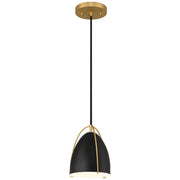 Axel Mini Pendant in Matte Black