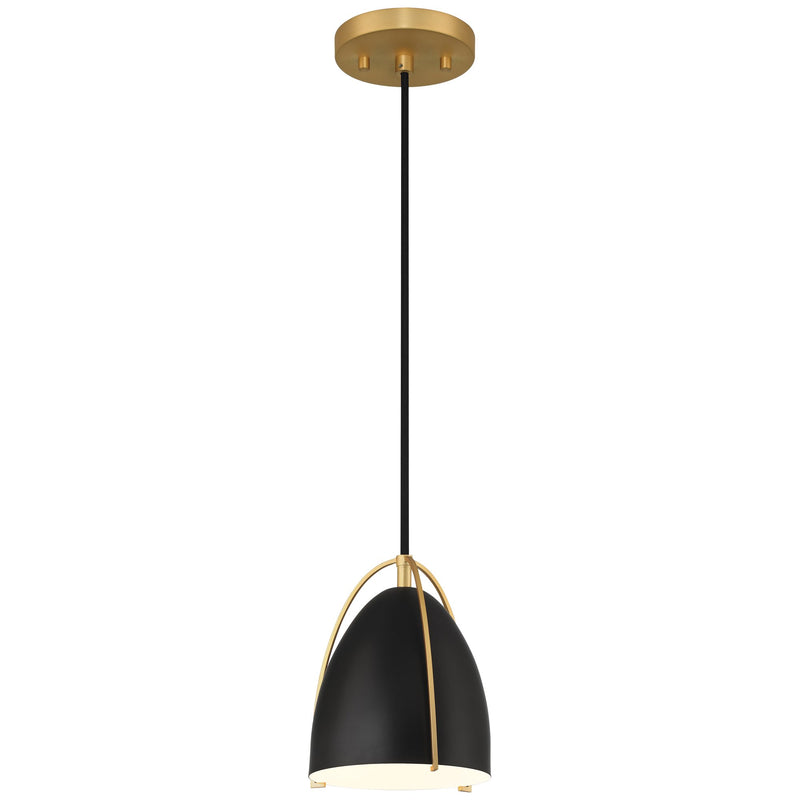 Axel Mini Pendant in Matte Black