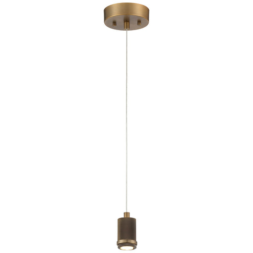 Port Nine Stark Pendant in Antique Brushed Brass