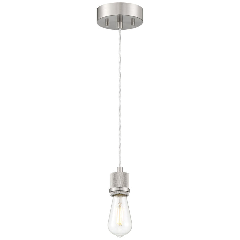 Port Nine Stark Pendant in Brushed Steel