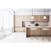 Port Nine Martini Pendant in Antique Brushed Brass