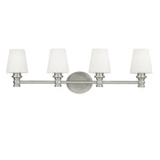 Xavierre 4-Light Bath Vanity Light in Satin Nickel