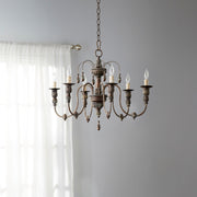 Salento 25" 6 Light Chandelier in Vintage Copper