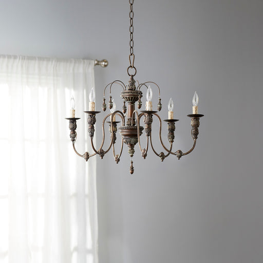 Salento 25" 6 Light Chandelier in Vintage Copper