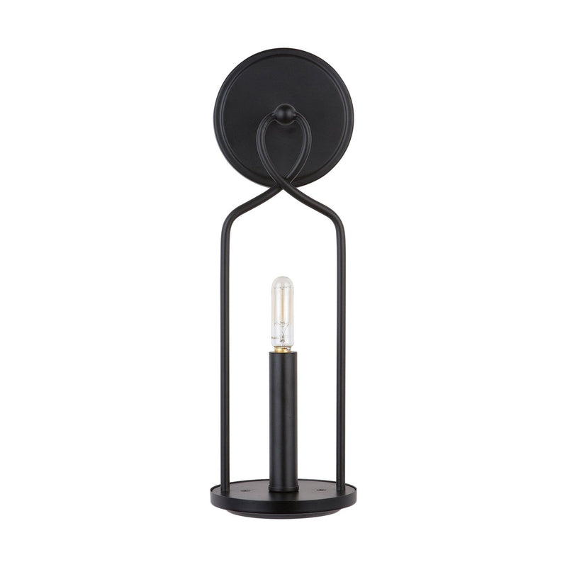 Sonnet Bath Sconce in Matte Black