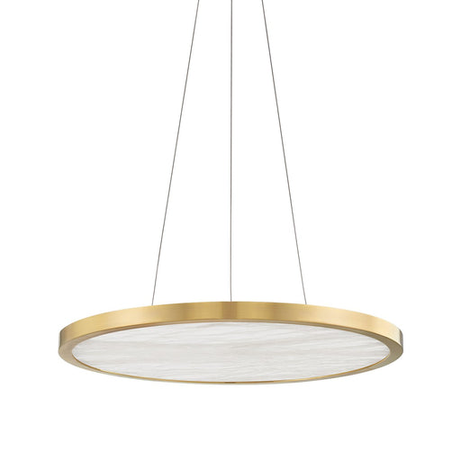 Eastport Pendant in Aged Brass