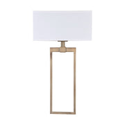 Lynden 2-Light Wall Sconce in Aged Brass
