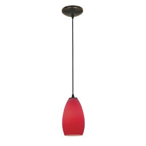 Champagne Cable Mini Pendant in Oil Rubbed Bronze