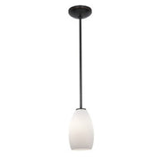 Champagne Stem Mini Pendant in Oil Rubbed Bronze