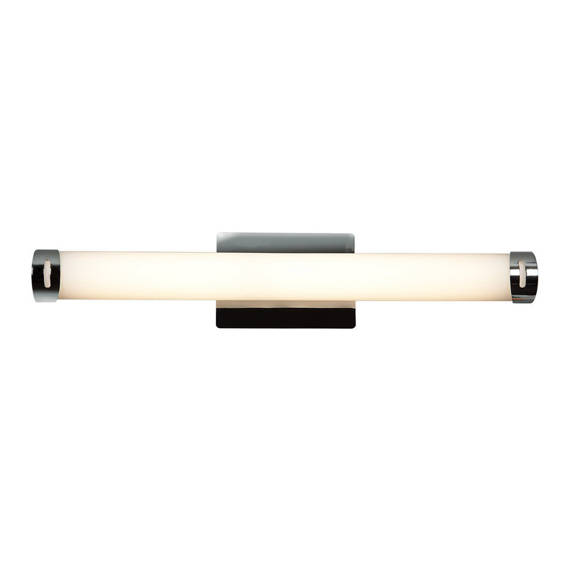 Chic Round LED Bath Vanity Light in Chrome