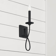 Vincent Bath Sconce in Black Iron
