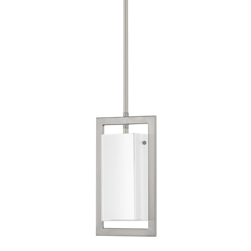Tahoe 1 Light Pendant in Brushed Nickel
