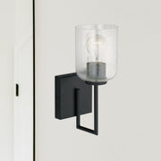 Carter Wall Sconce in Matte Black