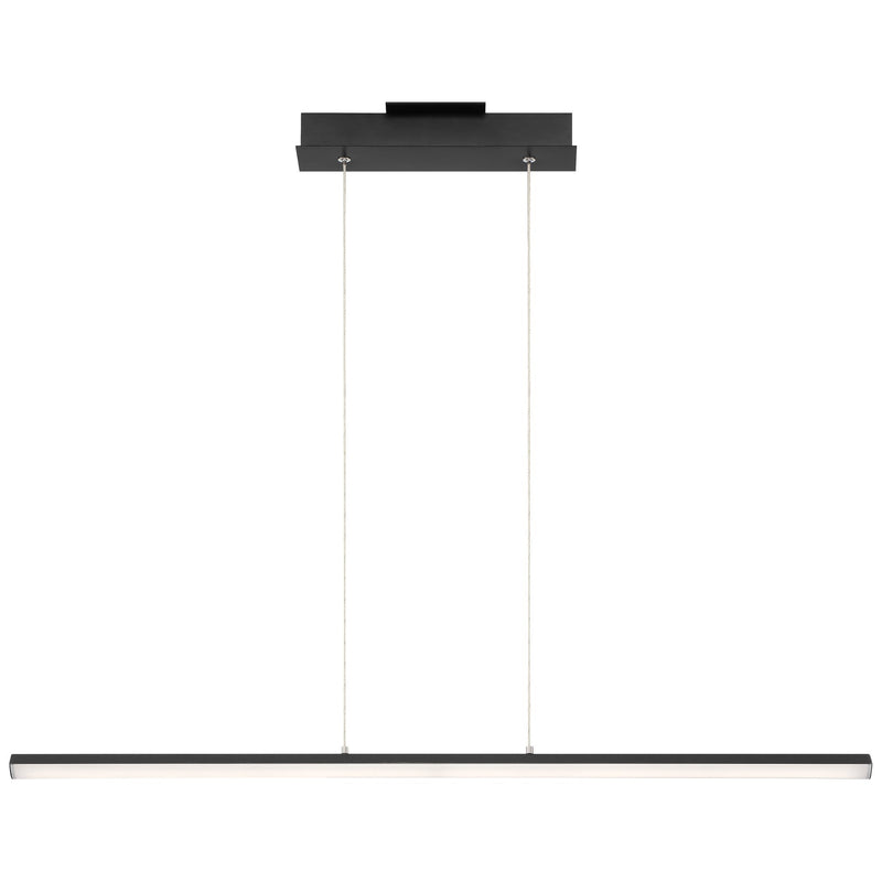 Float 36" LED Linear Pendant in Matte Black