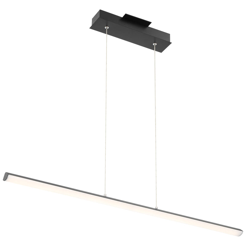Float 36" LED Linear Pendant in Matte Black