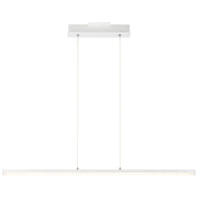 Float 36" LED Linear Pendant in Matte White