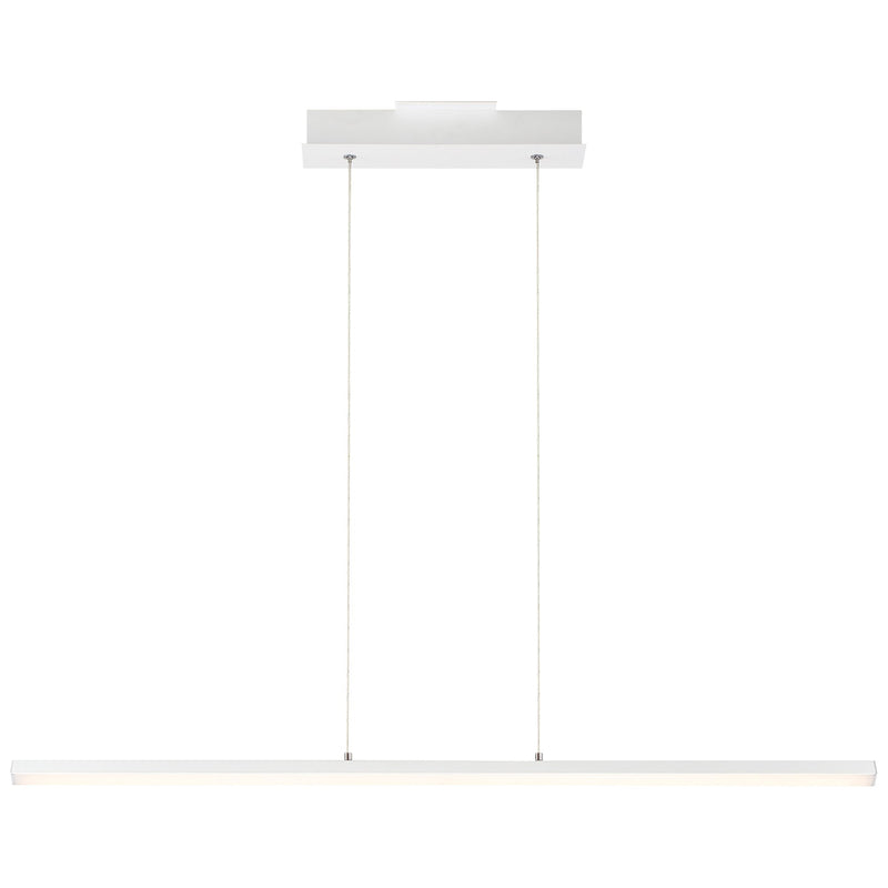 Float 36" LED Linear Pendant in Matte White