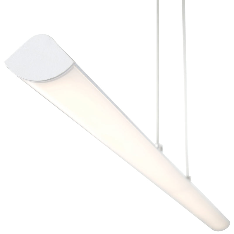 Float 36" LED Linear Pendant in Matte White