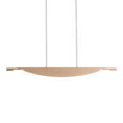 Luma 42" LED Linear Pendant in French Gold