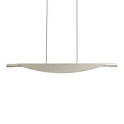 Luma 42" LED Linear Pendant in Sand Nickel