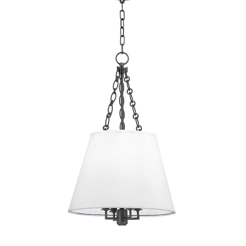 Burdett 4-Light Chandelier in Old Bronze